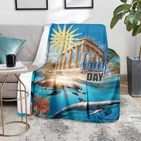 Greece Independence Day 25th March Blanket Scenery in Greece