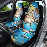 Greece Independence Day 25th March Car Seat Cover Scenery in Greece