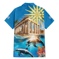 Greece Independence Day 25th March Family Matching Mermaid Dress and Hawaiian Shirt Scenery in Greece