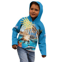 Greece Independence Day 25th March Kid Hoodie Scenery in Greece