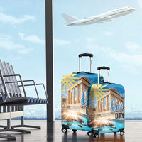 Greece Independence Day 25th March Luggage Cover Scenery in Greece