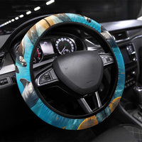 Greece Independence Day 25th March Steering Wheel Cover Scenery in Greece