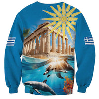 Greece Independence Day 25th March Sweatshirt Scenery in Greece