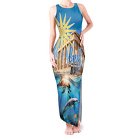 Greece Independence Day 25th March Tank Maxi Dress Scenery in Greece