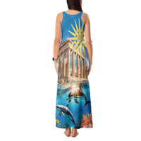 Greece Independence Day 25th March Tank Maxi Dress Scenery in Greece
