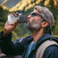 Personalized Mexico Aztec Calendar 4 in 1 Can Cooler Tumbler Flag and Coat of Arms