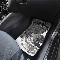 Personalized Mexico Aztec Calendar Car Mats Flag and Coat of Arms
