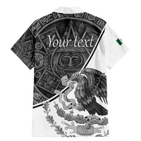 Personalized Mexico Aztec Calendar Family Matching Mermaid Dress and Hawaiian Shirt Flag and Coat of Arms