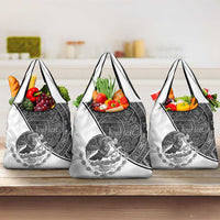 Personalized Mexico Aztec Calendar Grocery Bag Flag and Coat of Arms