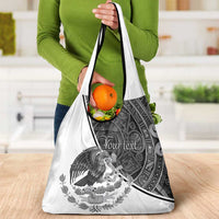 Personalized Mexico Aztec Calendar Grocery Bag Flag and Coat of Arms