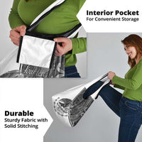 Personalized Mexico Aztec Calendar Grocery Bag Flag and Coat of Arms