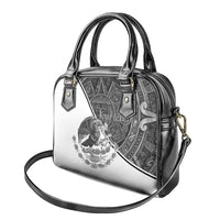 Personalized Mexico Aztec Calendar Shoulder Handbag Flag and Coat of Arms
