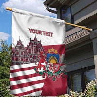 Personalized Riga Town Hall Square Latvia Garden Flag Coat of Arms