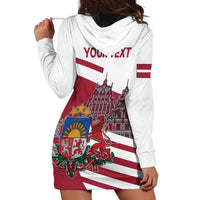 Personalized Riga Town Hall Square Latvia Hoodie Dress Coat of Arms