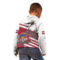 Personalized Riga Town Hall Square Latvia Kid Hoodie Coat of Arms
