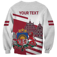 Personalized Riga Town Hall Square Latvia Sweatshirt Coat of Arms