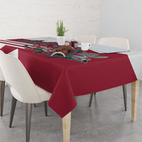 Personalized Riga Town Hall Square Latvia Tablecloth Coat of Arms