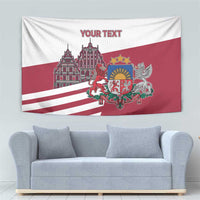 Personalized Riga Town Hall Square Latvia Tapestry Coat of Arms