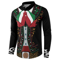 Mexico Cinco de Mayo Button Sweatshirt Charro Suit Style