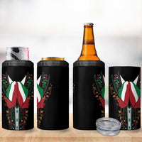 Mexico Cinco de Mayo 4 in 1 Can Cooler Tumbler Charro Suit Style