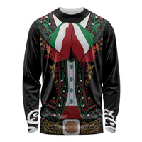 Mexico Cinco de Mayo Long Sleeve Shirt Charro Suit Style