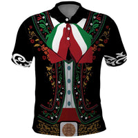 Mexico Cinco de Mayo Polo Shirt Charro Suit Style