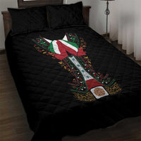 Mexico Cinco de Mayo Quilt Bed Set Charro Suit Style