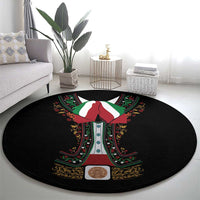 Mexico Cinco de Mayo Round Carpet Charro Suit Style