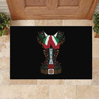 Mexico Cinco de Mayo Rubber Doormat Charro Suit Style