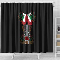 Mexico Cinco de Mayo Shower Curtain Charro Suit Style