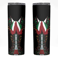 Mexico Cinco de Mayo Skinny Tumbler Charro Suit Style