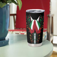 Mexico Cinco de Mayo Tumbler Cup Charro Suit Style