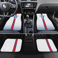 Custom Iceland Football Car Mats White with Flag Style