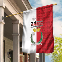 Malta Independence Day Garden Flag Flag Style with Coat of Arms