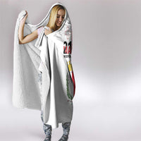 Malta Independence Day Hooded Blanket Flag Style with Coat of Arms