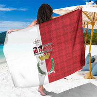 Malta Independence Day Sarong Flag Style with Coat of Arms
