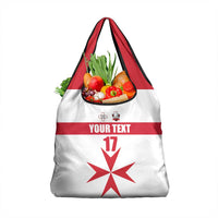 Custom Malta Rugby Grocery Bag Maltese Cross