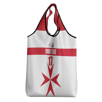 Custom Malta Rugby Grocery Bag Maltese Cross