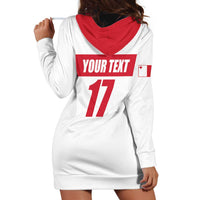 Custom Malta Rugby Hoodie Dress Maltese Cross