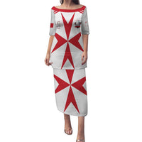 Custom Malta Rugby Puletasi Maltese Cross