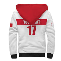 Custom Malta Rugby Sherpa Hoodie Maltese Cross