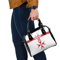 Custom Malta Rugby Shoulder Handbag Maltese Cross