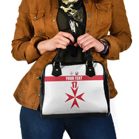 Custom Malta Rugby Shoulder Handbag Maltese Cross