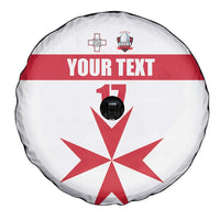 Custom Malta Rugby Spare Tire Cover Maltese Cross