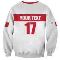 Custom Malta Rugby Sweatshirt Maltese Cross