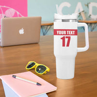 Custom Malta Rugby Tumbler With Handle Maltese Cross