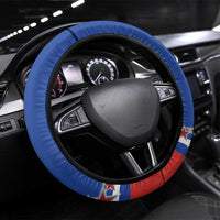 Russia 23th February Steering Wheel Cover Defender of the Fatherland Day LT17 - Wonder Print Shop