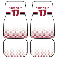 Custom Latvia Ice Hockey Champions Car Mats Come on Latvija White style