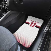 Custom Latvia Ice Hockey Champions Car Mats Come on Latvija White style