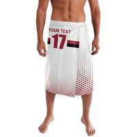 Custom Latvia Ice Hockey Champions Lavalava Come on Latvija White style